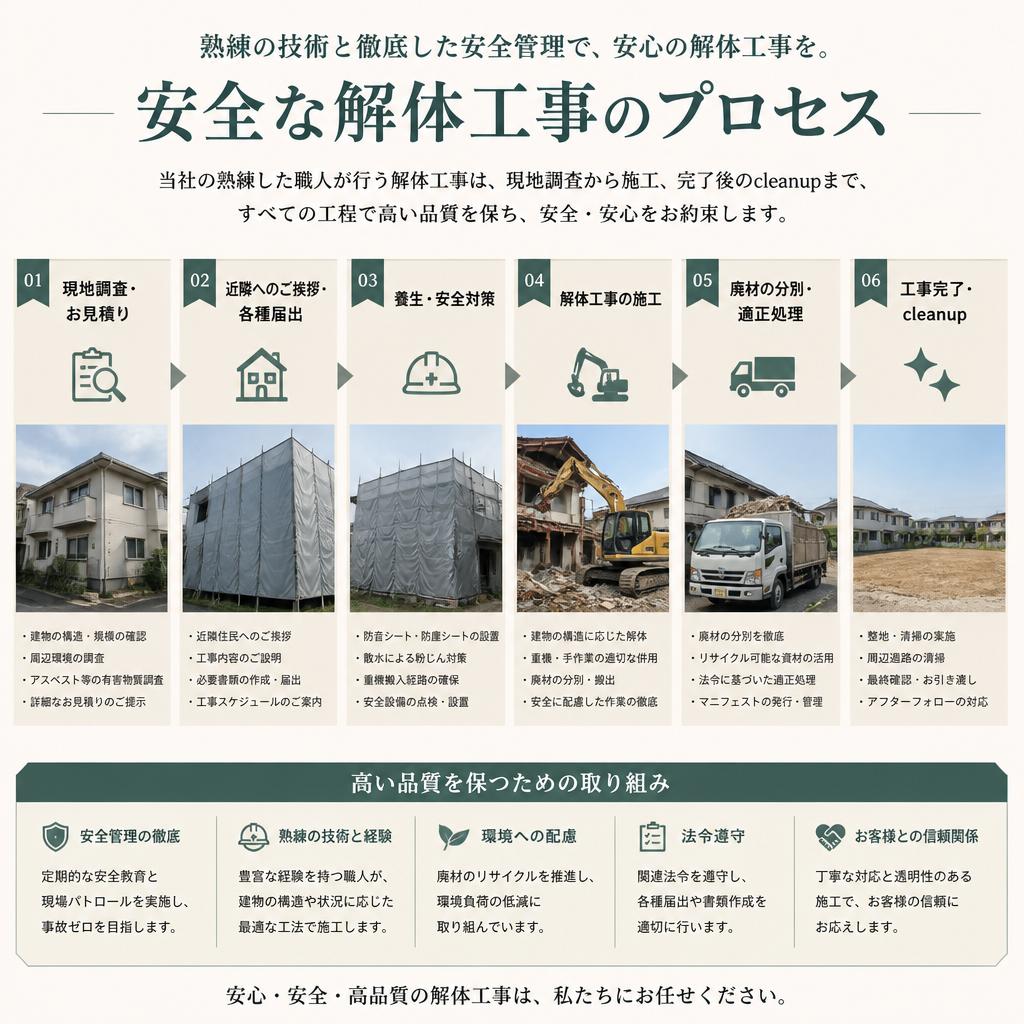 経験豊富な職人による安心施工